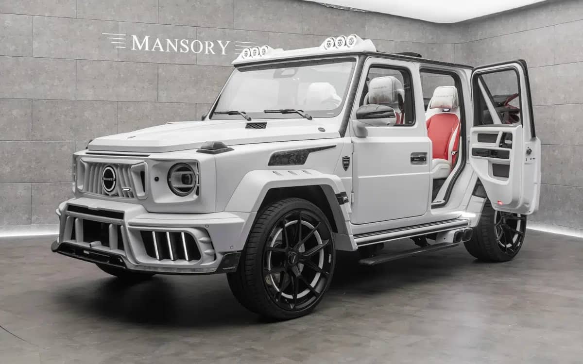 Mansory has turned the Mercedes-AMG G 63 into a beautiful rag top