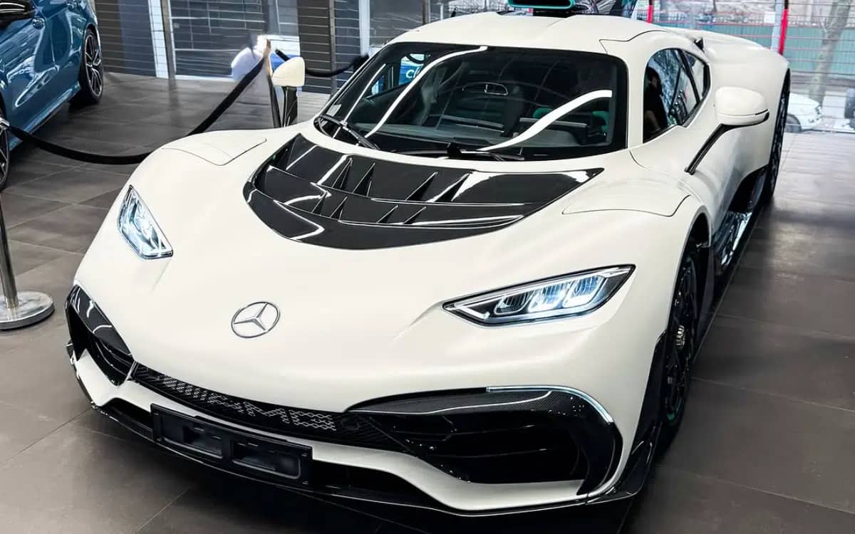 One of the first Mercedes AMG Ones arrived in the US to leave New Yorkers stunned