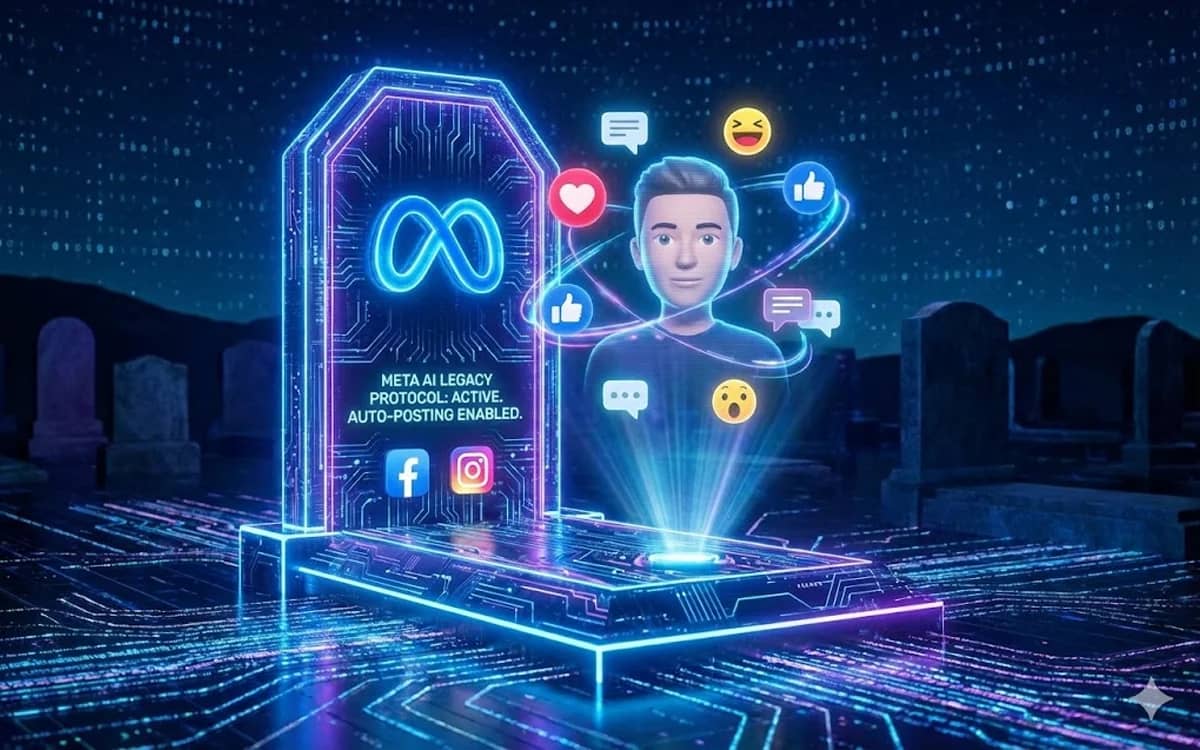 Meta patents a new AI software that can keep your social media posts going after you've passed away