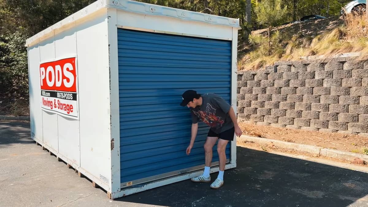 Georgia man buys millionaire's abandoned PODS container for $2,050 and finds some interesting tech inside