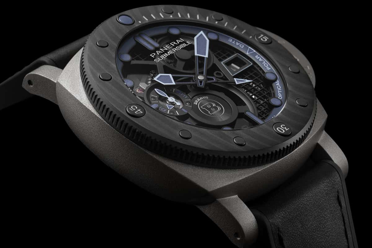 The latest Panerai X Brabus watch is a $61,000 carbon-titanium beauty