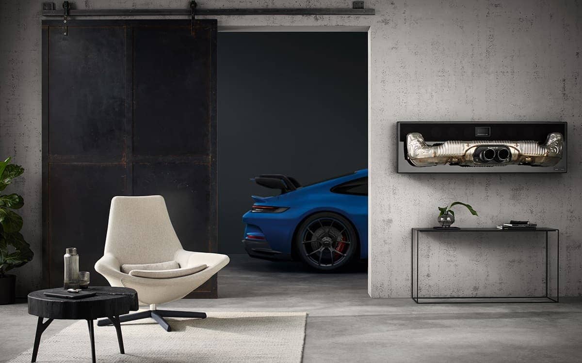 Porsche turned a 911 tailpipe into a $12,000 soundbar