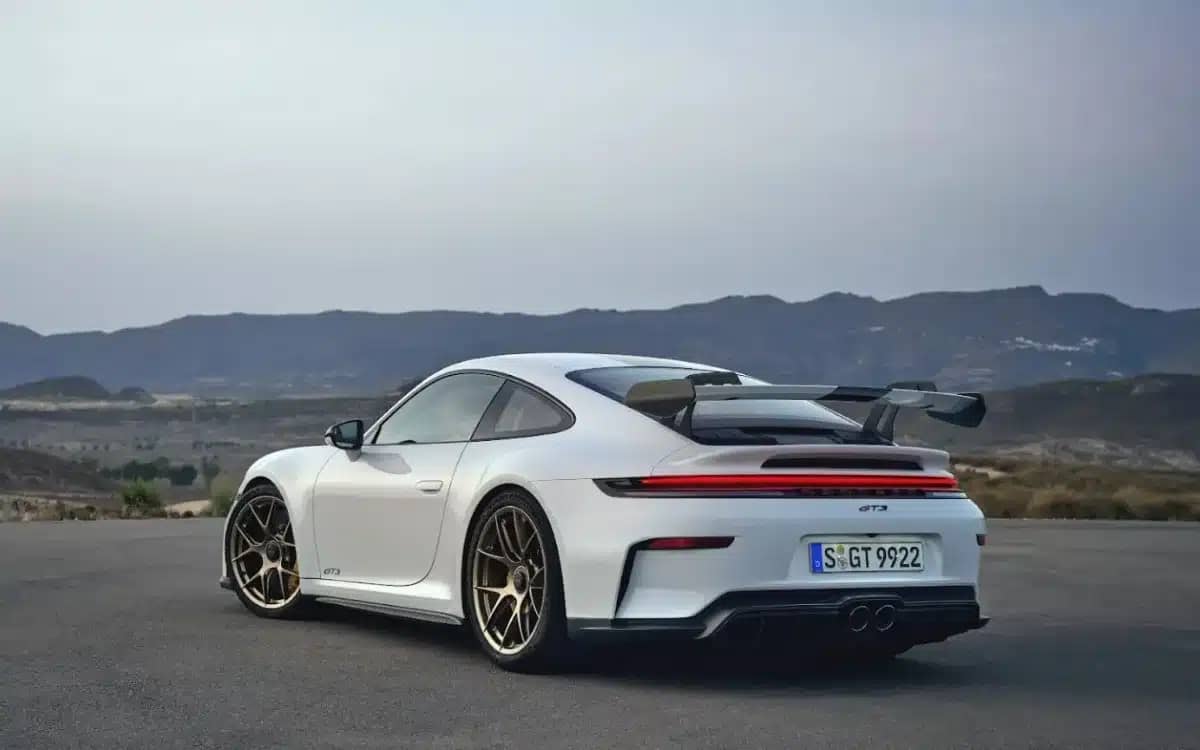 The new Porsche 911 GT3 is here with better aerodynamics and a manual gearbox