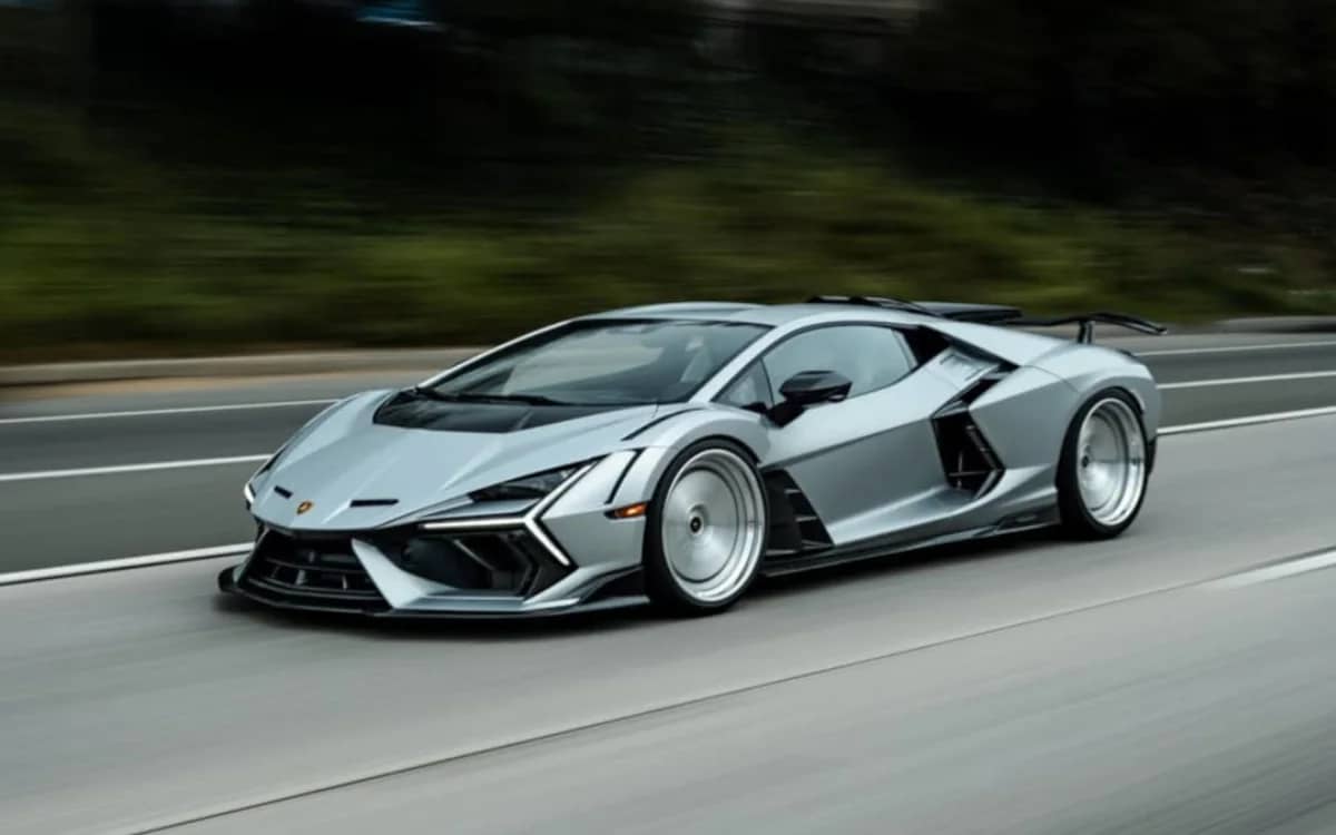 In just one week and $120,000, this Lamborghini Revuelto became a widebody carbon-fiber monster hitting the streets of LA