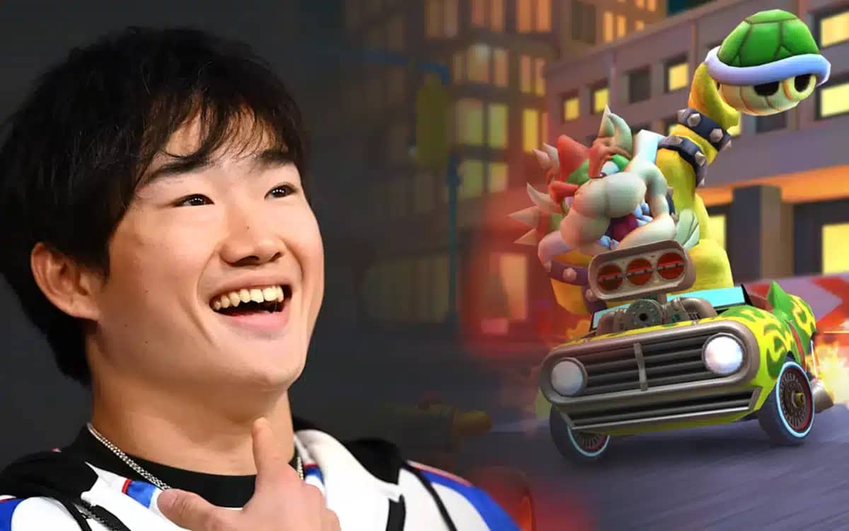 f1-drivers-flexing-mario-kart-skills-yuki-tsunoda