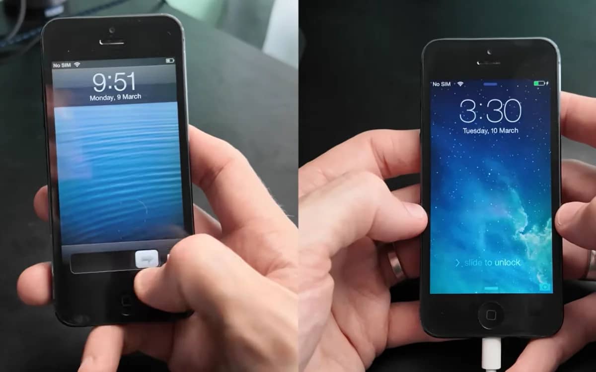 Australian shows what happens when you force an iPhone to run 2 versions of iOS and it got very interesting