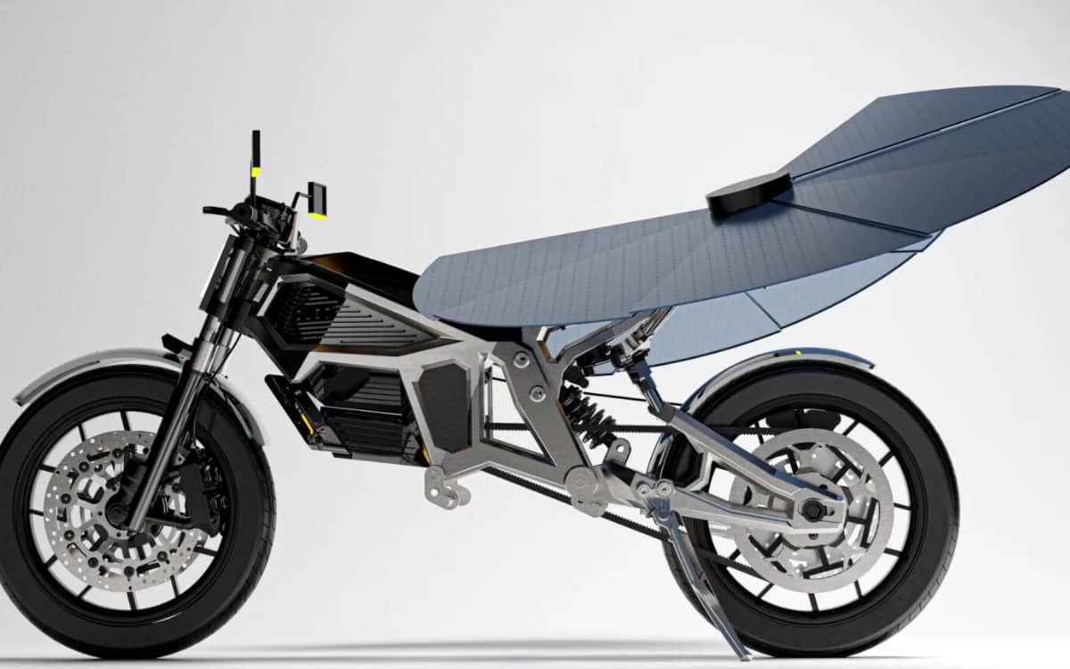 World's first self-charging solar motorcycle has been unveiled and this is how its innovative technology works