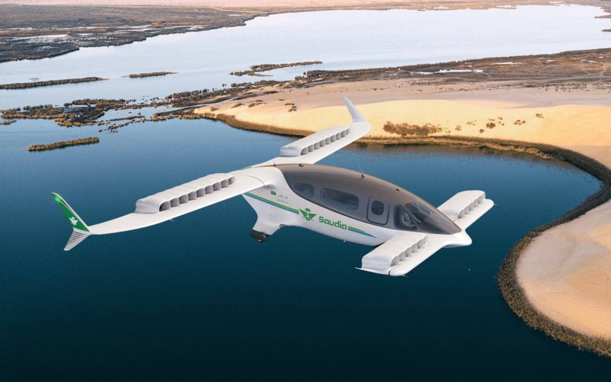 Saudi Arabia plans to acquire 100 eVTOL aircraft to reduce its carbon footprint