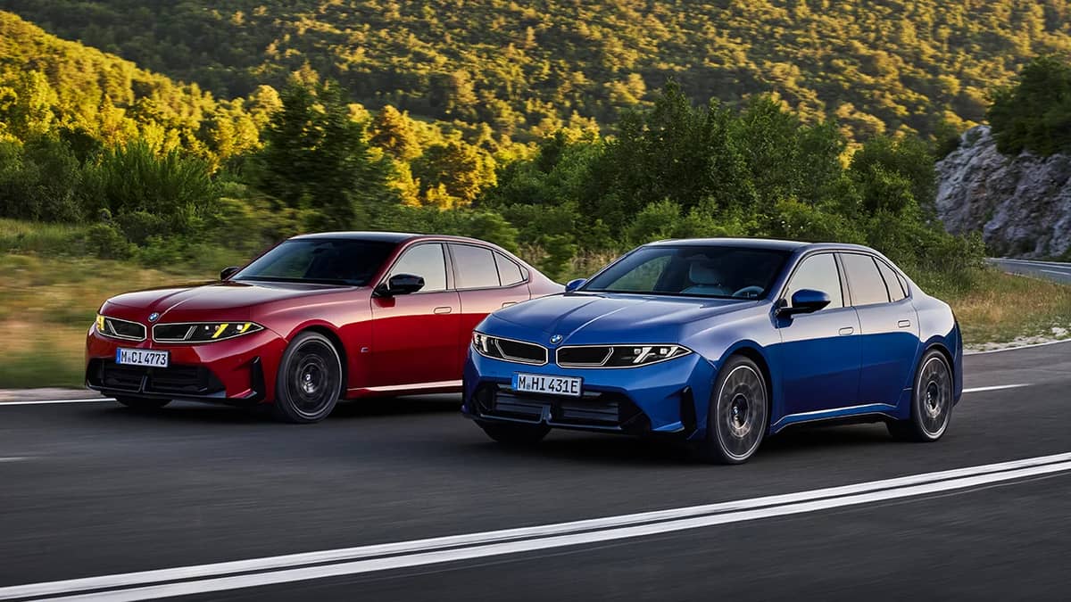 BMW reveals the new Neue Klasse BMW 3 Series including a brand new all-electric BMW i3