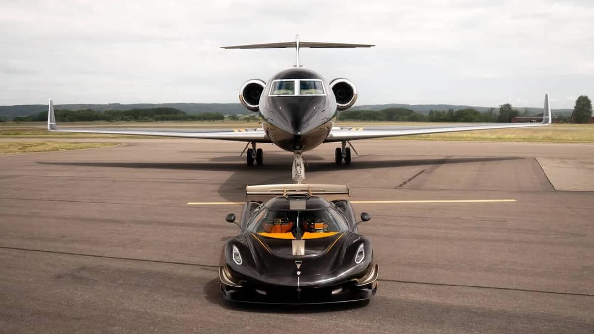 Koenigsegg unveils the world's first Sadair's Spear built as a tribute to the founder's father and it's on its way to a special customer in the US