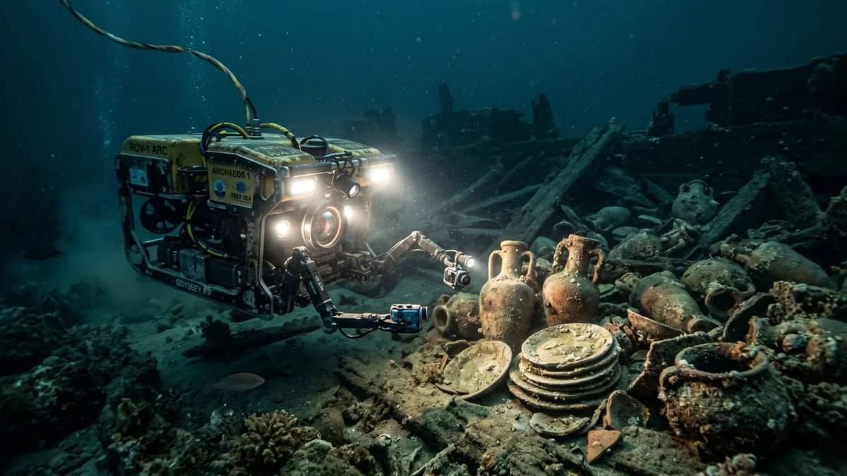 Underwater robots have been diving to France's deepest shipwreck and discovering some incredible things at the 16th century vessel