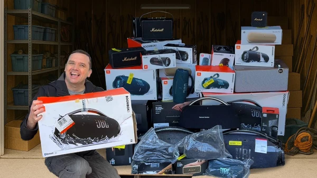American buys 35 broken wireless speakers for $792 to see how many he can get working and it turns out to be more than worthwhile