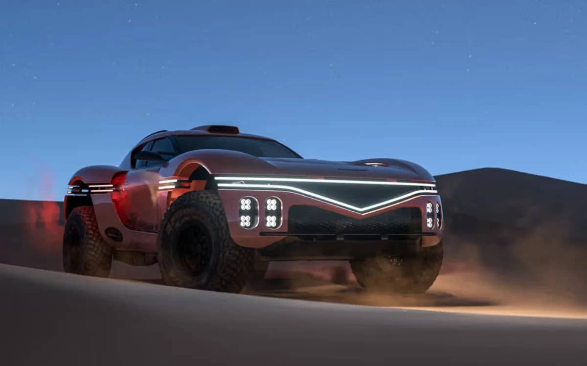 Wild off-road concept car from Genesis X Skorpio proves the V8 engine isn't dead yet