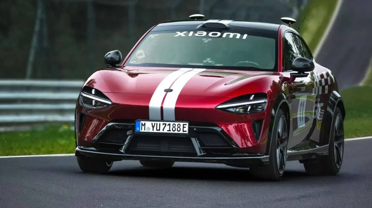 Chinese EV Xiaomi YU7 GT becomes first ever car to do a driverless lap of the Nürburgring