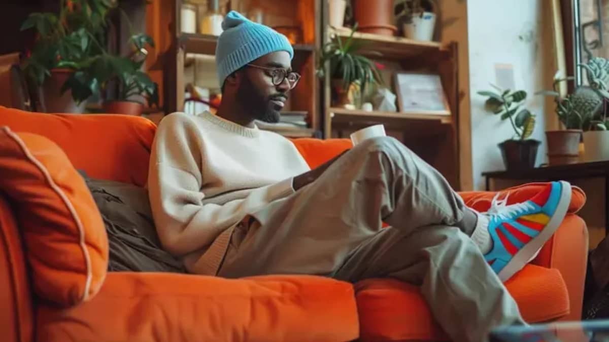 Put your thinking cap on literally because this new beanie types out your inner thoughts