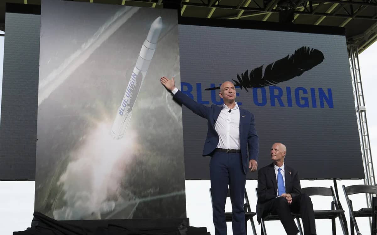 Jeff Bezos' Blue Origin just unveiled plans to shoot dangerous asteroids with an ion cannon or ram them out of orbit entirely