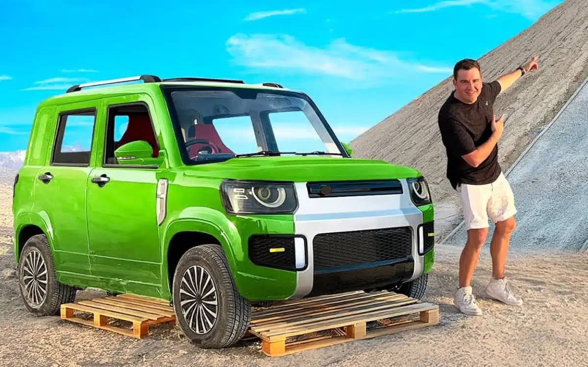 We unboxed a fake $4K Land Rover Defender from China and found some incredible Easter Eggs