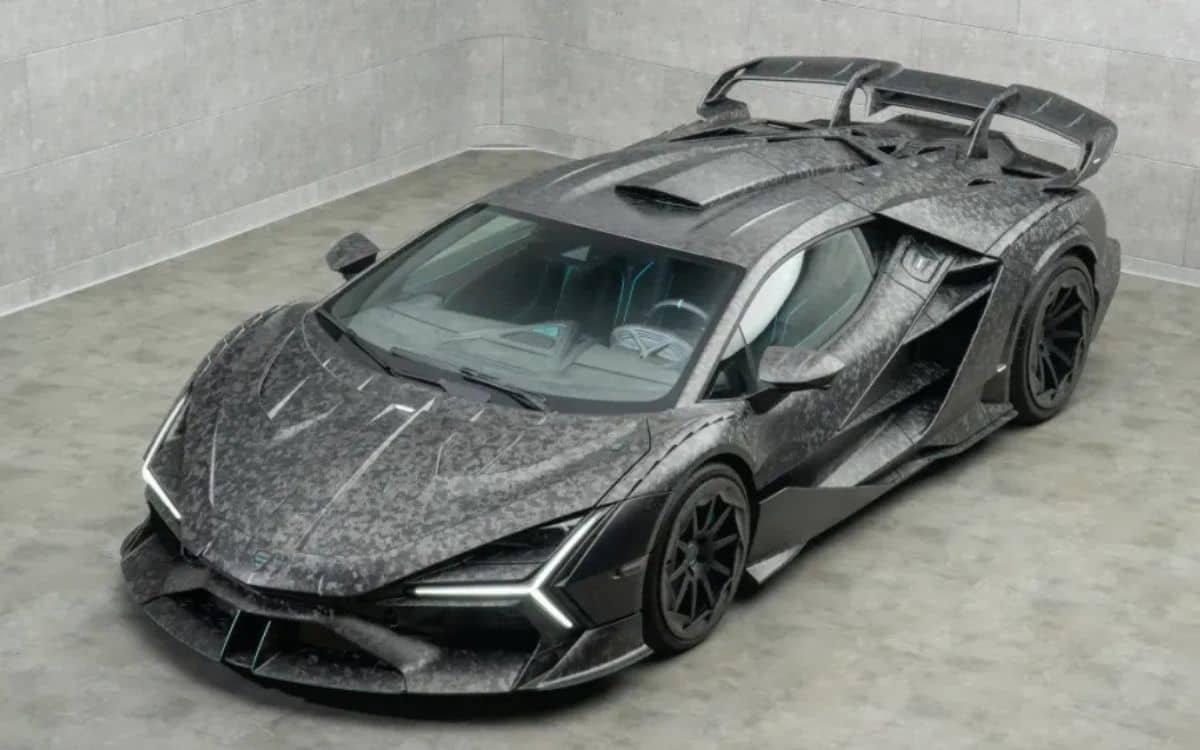 Mansory just built a 1-of-1 carbon fiber Lamborghini Revuelto and it has 1,120 horsepower