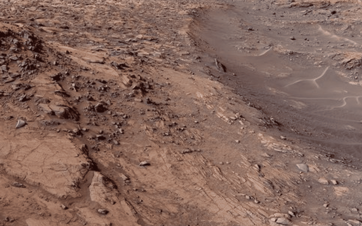 NASA’s Curiosity Rover accidentally cracked open a rock on Mars and found something that shouldn’t be there