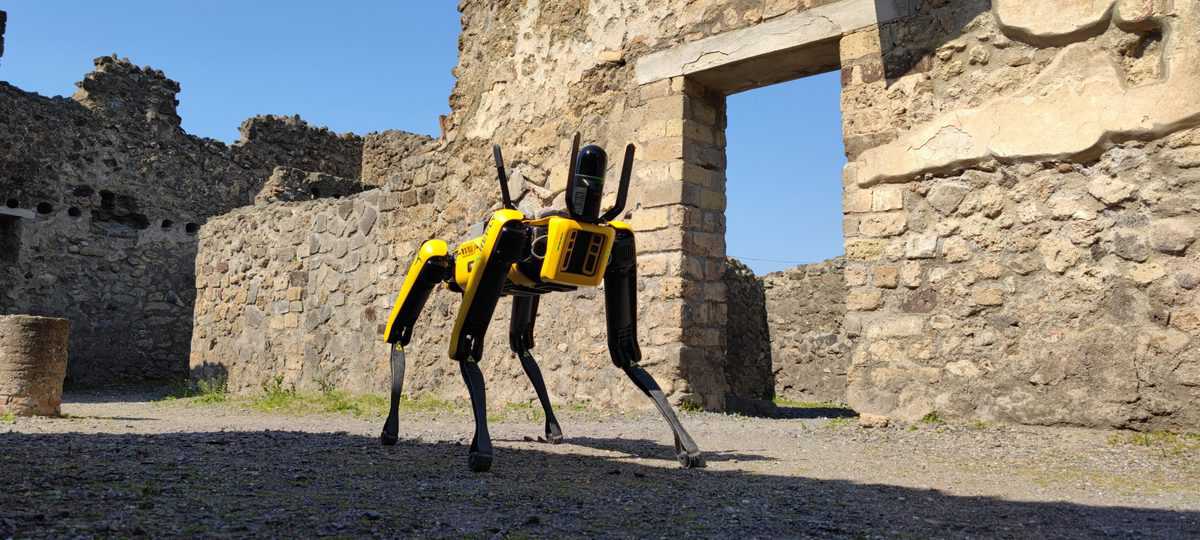 Tomb raiders beware: A robot dog may soon be protecting Pompeii