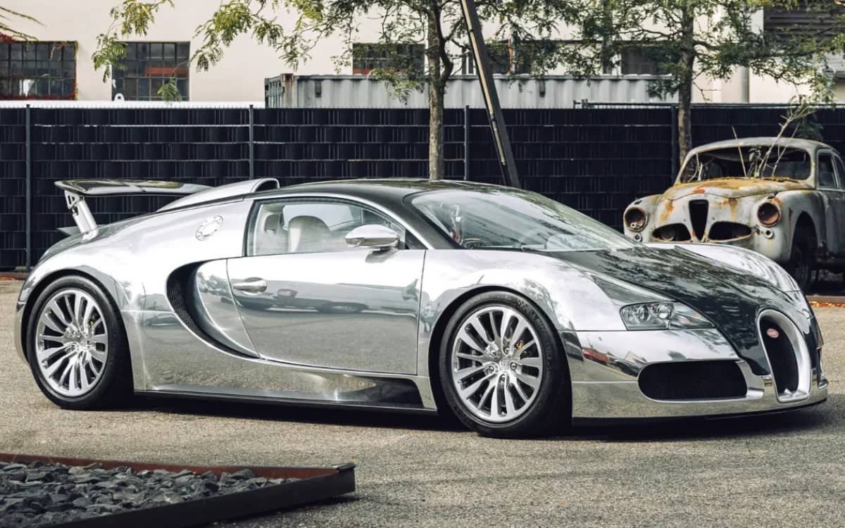 After being hidden away for 17 years the world's first Bugatti Veyron Pur Sang has finally gone public