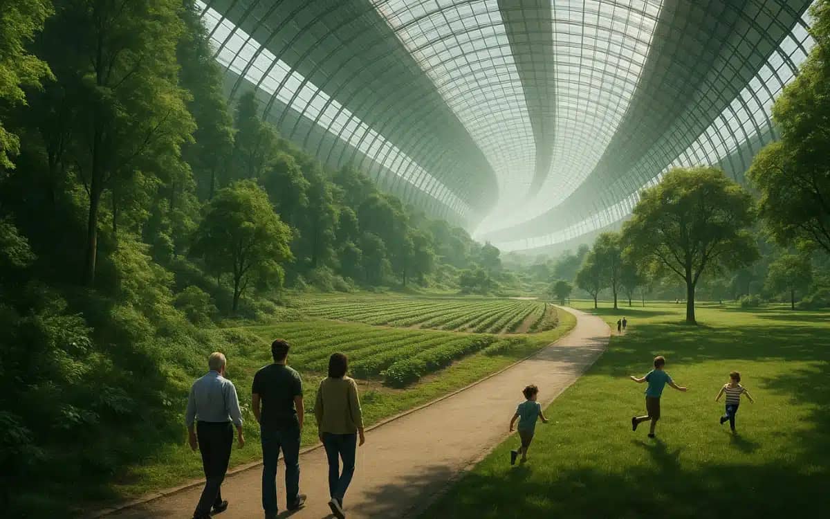 This 'generational ship' has been designed to take humans on a 400-year voyage to Alpha Centauri