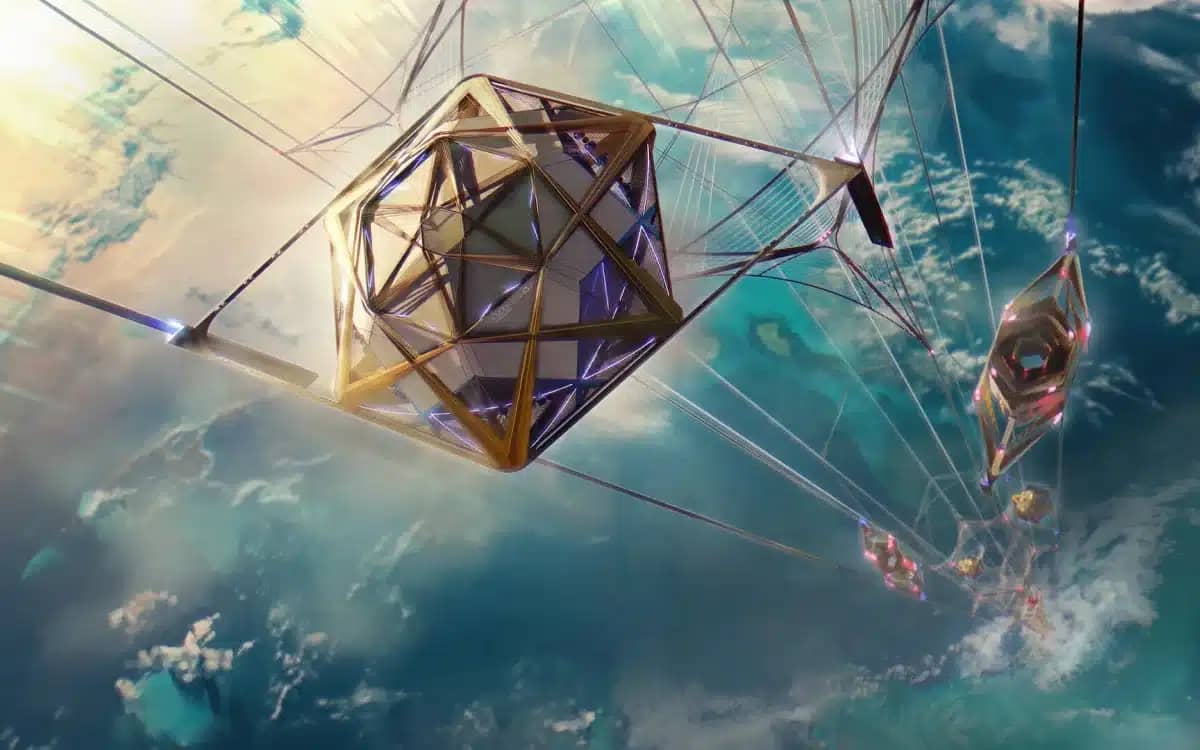 Architect designs space elevator that would connect the ocean to the stars