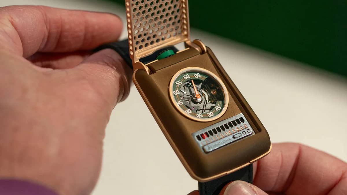 This ultra rare Swiss timepiece pays tribute to Captain Kirk and boasts serious mechanical engineering underneath