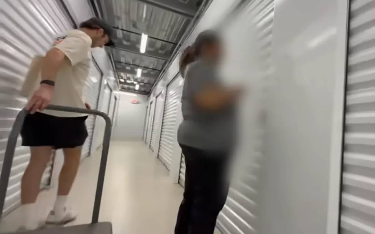 Georgia man risks $2,791 on an abandoned storage unit and it doesn't take too long to find out if he's hit the jackpot