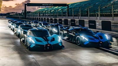 Watching 8 Bugatti Bolides prepare for a Florida nighttime track session in the first-ever owners’ gathering is hypercar heaven