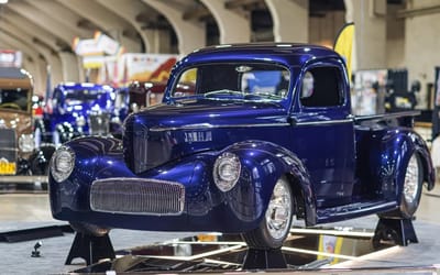 Classic 1941 Willys pickup wins world's most beautiful truck award in California