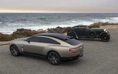 Bentley unveils concept that shows its design idea for its first-ever EV