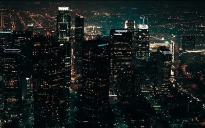 LA used to have a famous orange glow which Drive captured before 160,000 LEDs changed the skyline forever