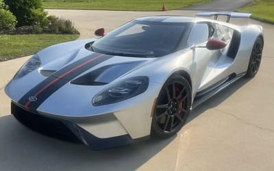 Super rare Ford GT delivered to Alabama dealership is up for sale with just 77 miles