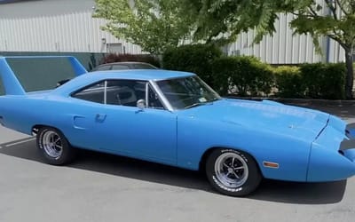 Restoration of Richard Petty’s Plymouth Superbird lets this rare blue legend spread its wings again