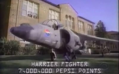 Millionaire car dealer stepped in to help student who needed $700,000 in Pepsi Points to win a $32,000,000 fighter jet