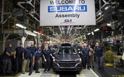 Subaru ends Legacy production after nearly 1.4 million US-built cars