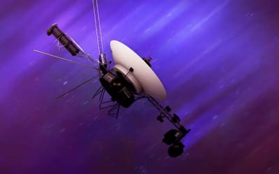 Simulation showing Voyager 1 speed vs a commercial jet defies belief