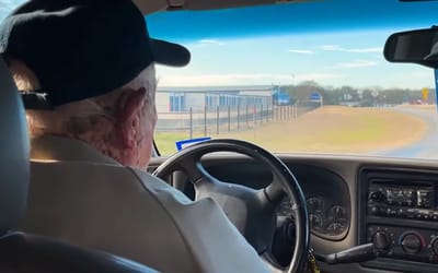 101-year-old Texas veteran decided to renew his license and was surprised by how simple the test was