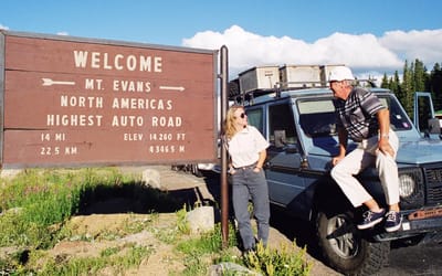 Couple began a road trip in their Mercedes G-Class in 1990 and 20 years later they’d driven through 177 countries