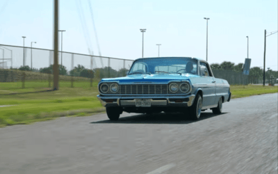 Texas artist's custom 1957 Chevy Bel Air has won so many competitions, multiple car shows have banned it