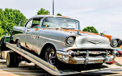 Restorationists flew across the U.S. to rescue rare 1957 Chevy barn find