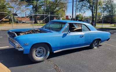 1966 Chevrolet Chevelle SS discovered in Oklahoma barn after 44 years in hiding