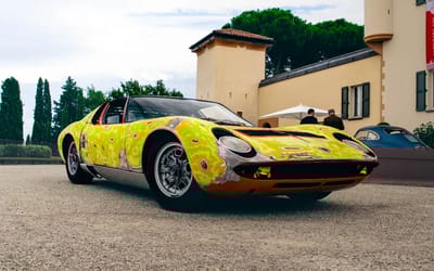 A car collector hand-sanded this Miura and uncovered decades of hidden history