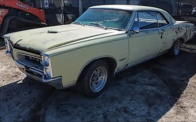 Man was called to remove ‘old junk car’ from property and turned up to find ‘GOAT’ muscle car