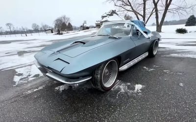 1967 Chevy Corvette flood damaged by Hurricane Helene was brought back from the dead and given a second chance