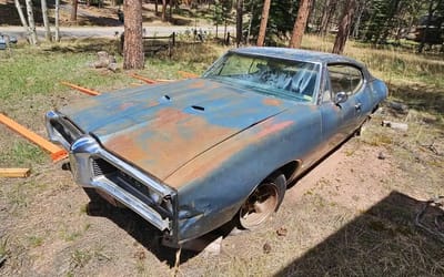 Owner of 1968 Pontiac GTO parked it and then forgot about it for 36 years