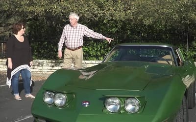 Dad who sold sports car in 1976 surprised with his Corvette Stingray 40 years later