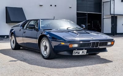 Legendary mid-engine 1981 BMW M1 up for auction