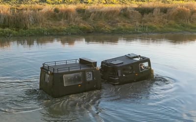 Mercedes built a cheap amphibious vehicle that you've likely never heard of